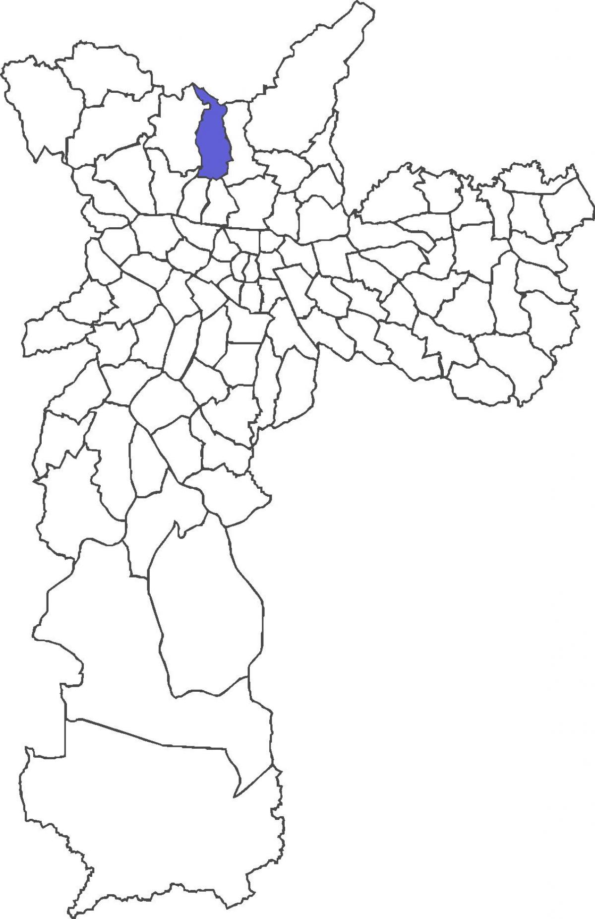 Mappa di distretto Cachoeirinha
