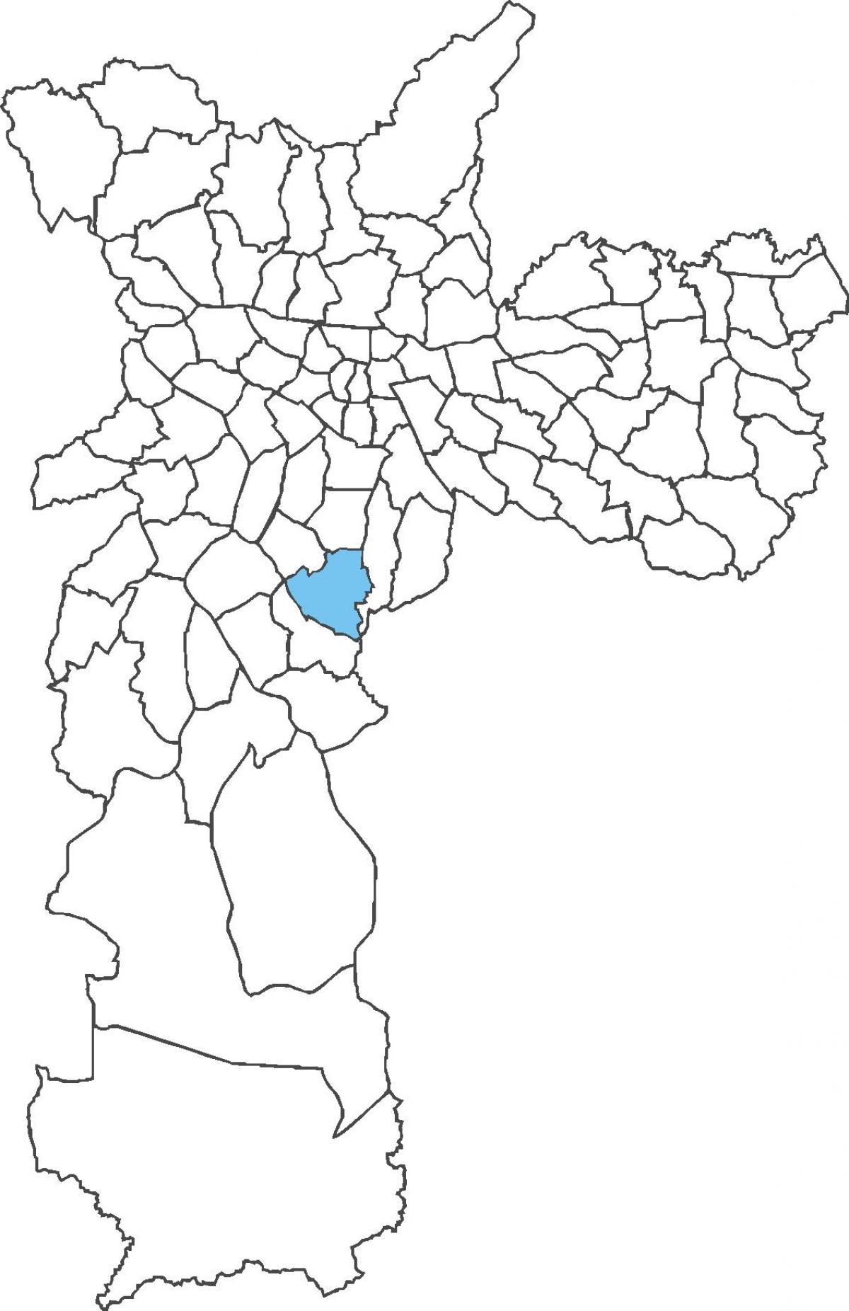 Mappa di distretto di Jabaquara