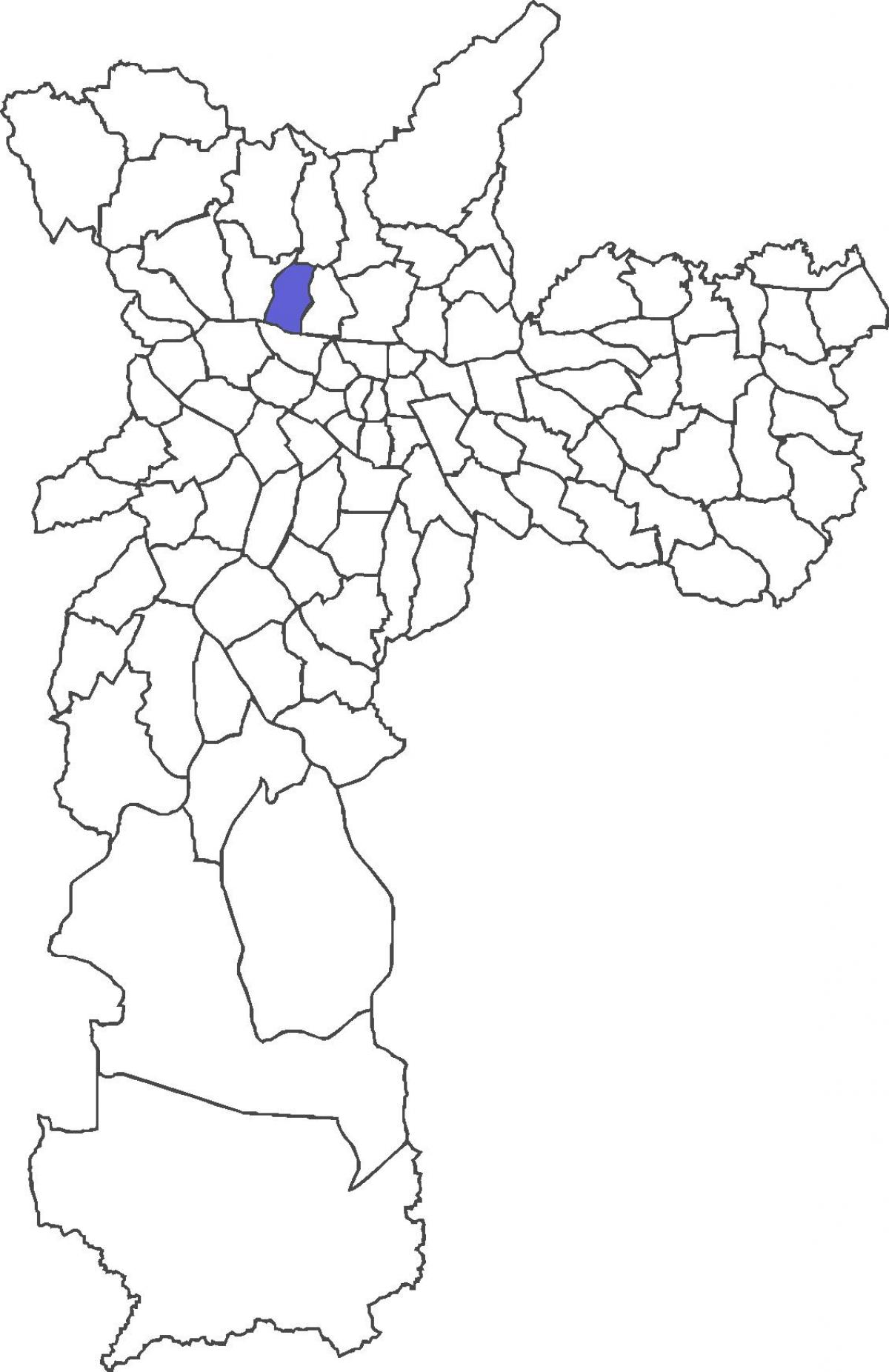 Mappa di distretto Limão