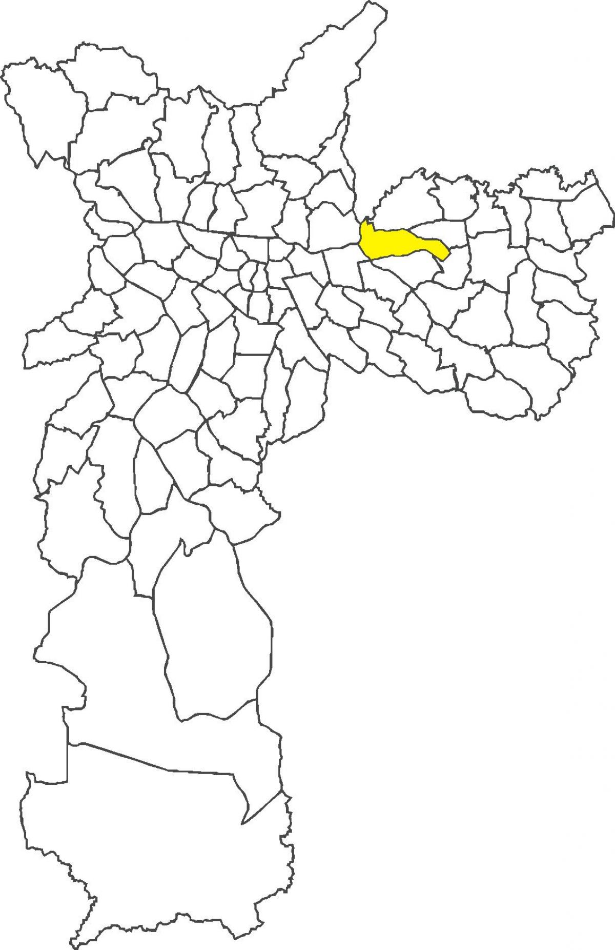 Mappa di distretto Penha