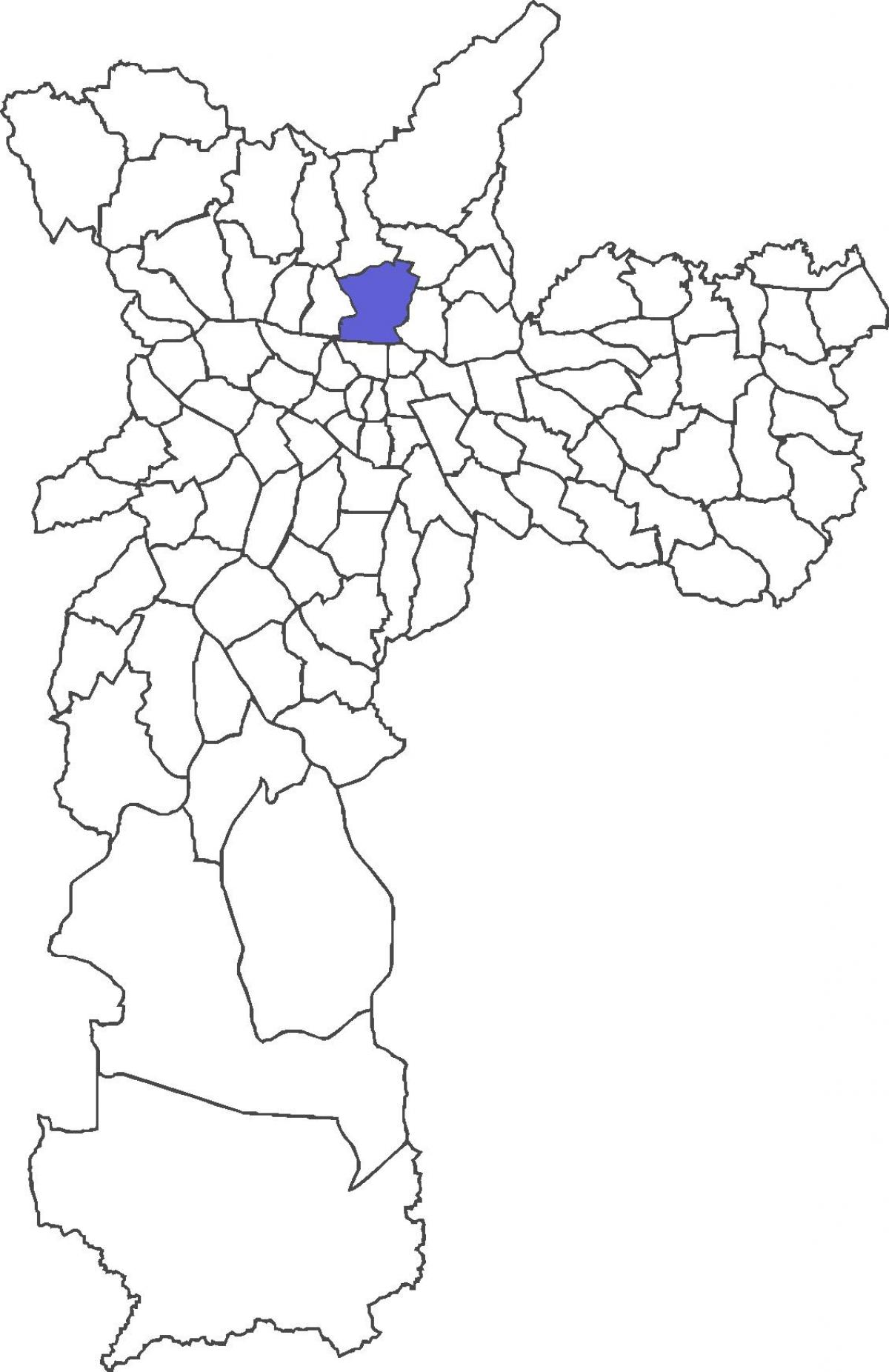 Mappa di distretto Santana