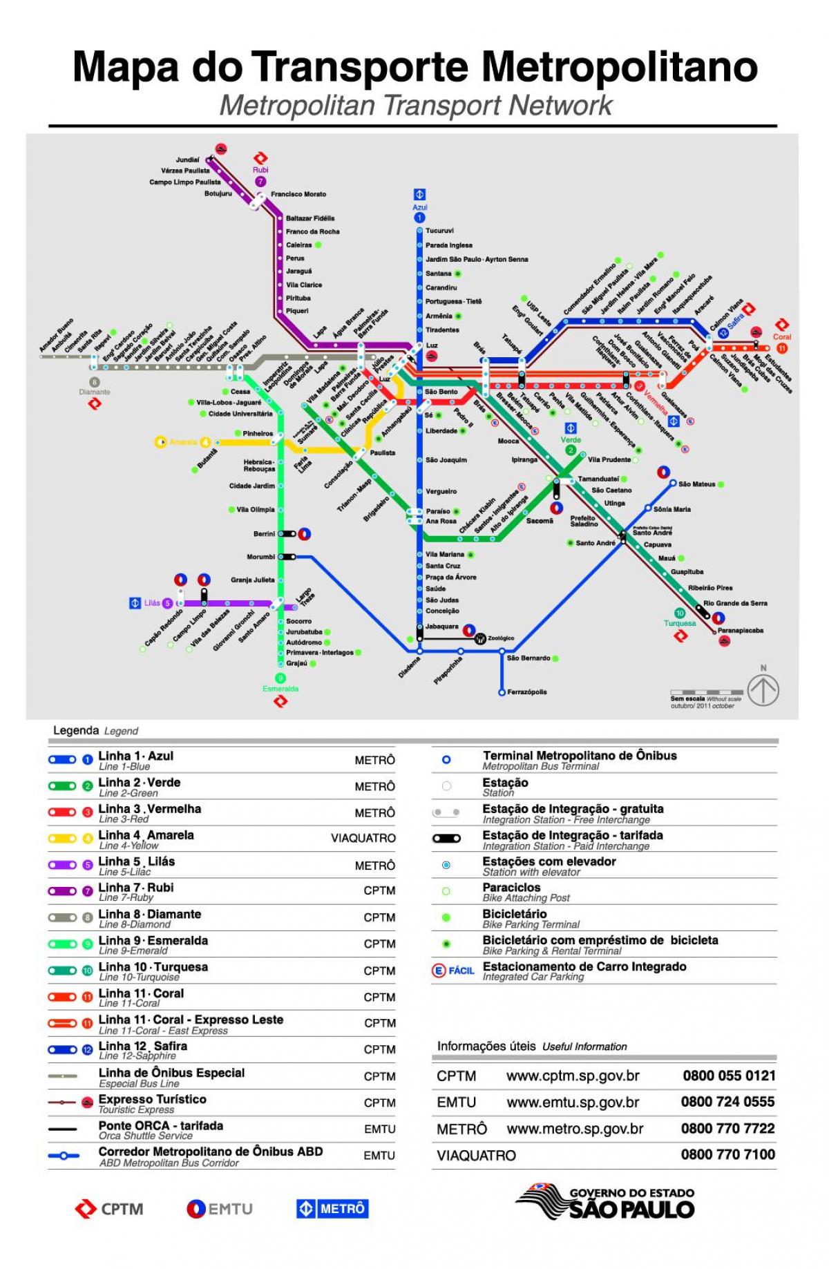 Mappa di SPTrans