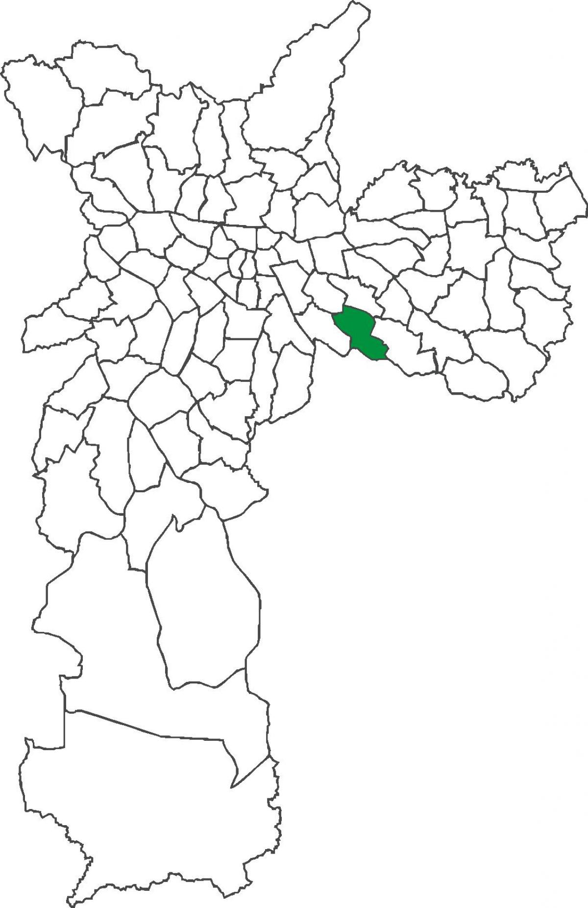 Mappa di São Lucas distretto