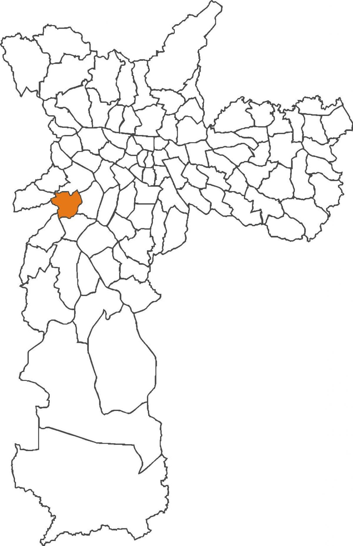Mappa di Vila Sônia distretto