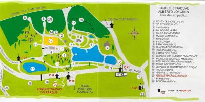 Mappa di Alberto Löfgren parco