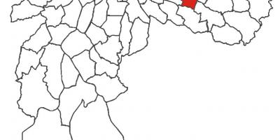 Mappa di distretto Aricanduva