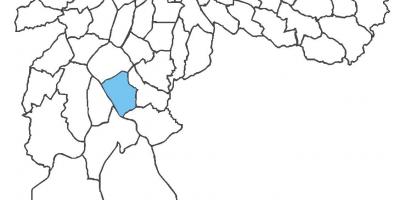 Mappa di Campo Grande distretto
