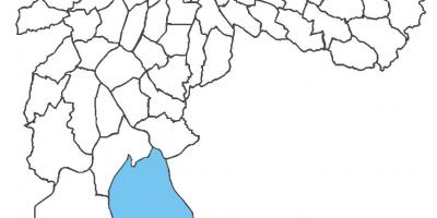Mappa di distretto di Grajaú