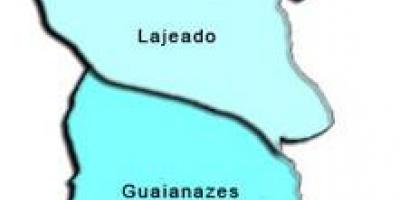 Mappa di Guaianases sub-prefettura