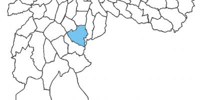Mappa di distretto di Jabaquara