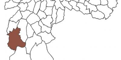 Mappa di Jardim Ângela distretto