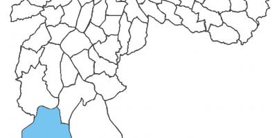 Mappa di distretto Parelheiros