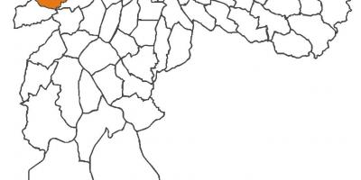 Mappa di Rio Pequeno distretto