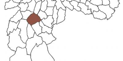 Mappa di Santo Amaro distretto