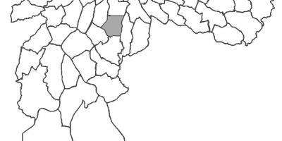 Mappa di distretto Saúde