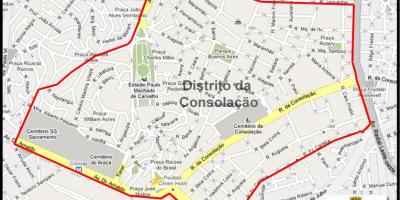 Mappa della Stazione di São Paulo
