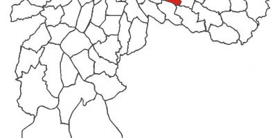 Mappa di distretto di Vila Formosa