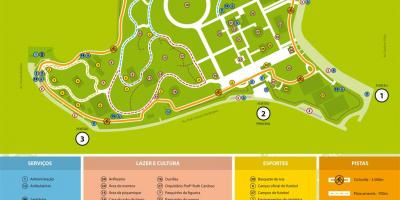 Mappa di Villa-Lobos park