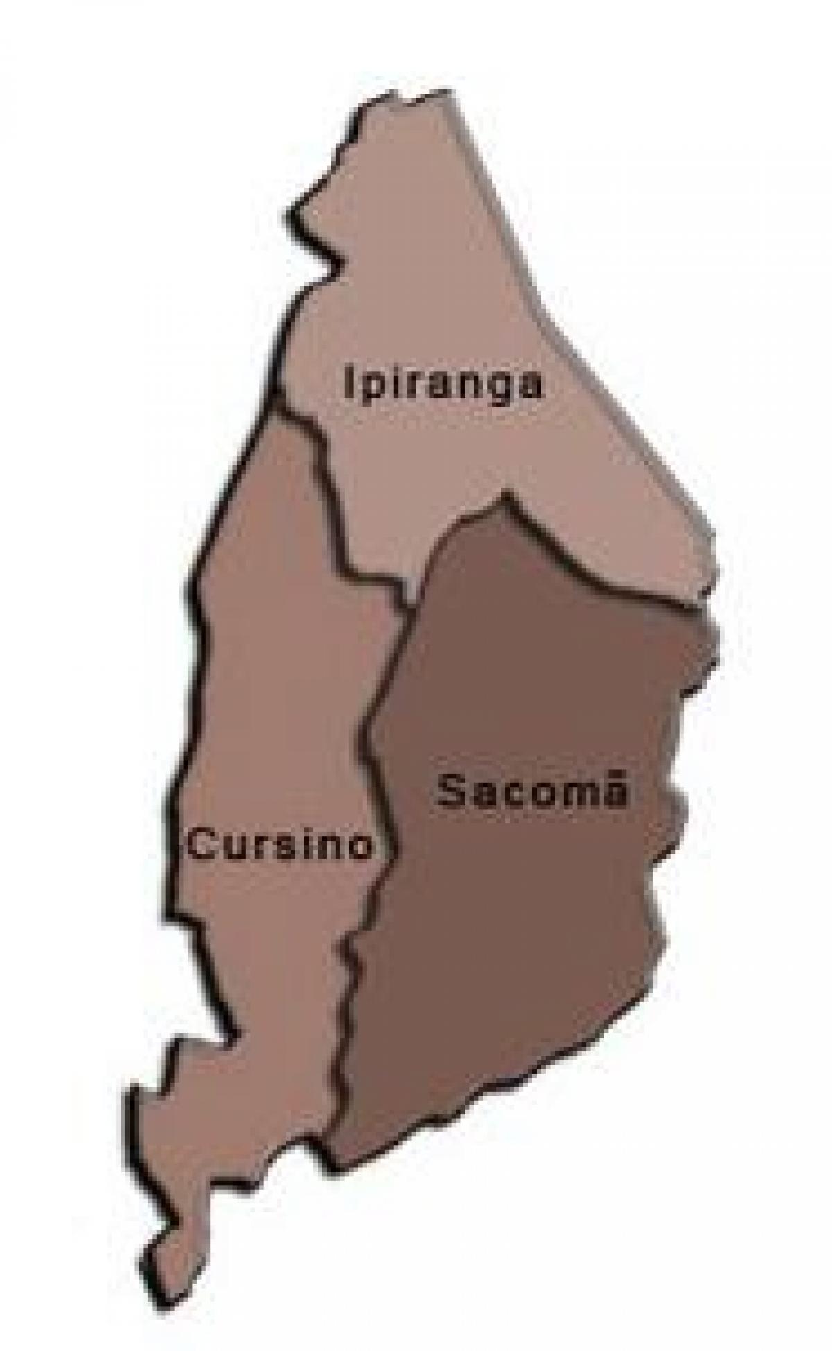Mappa di) sub-prefettura