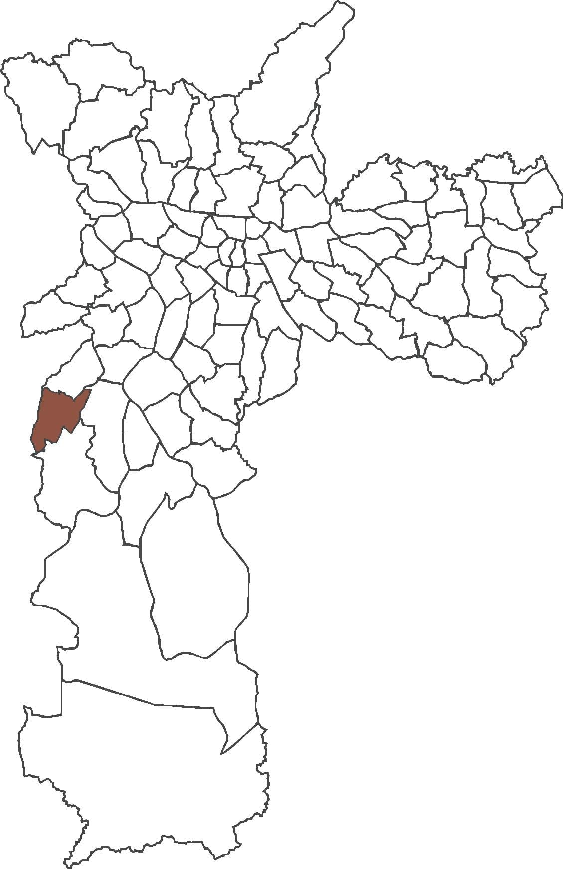 Mappa di Capão Redondo