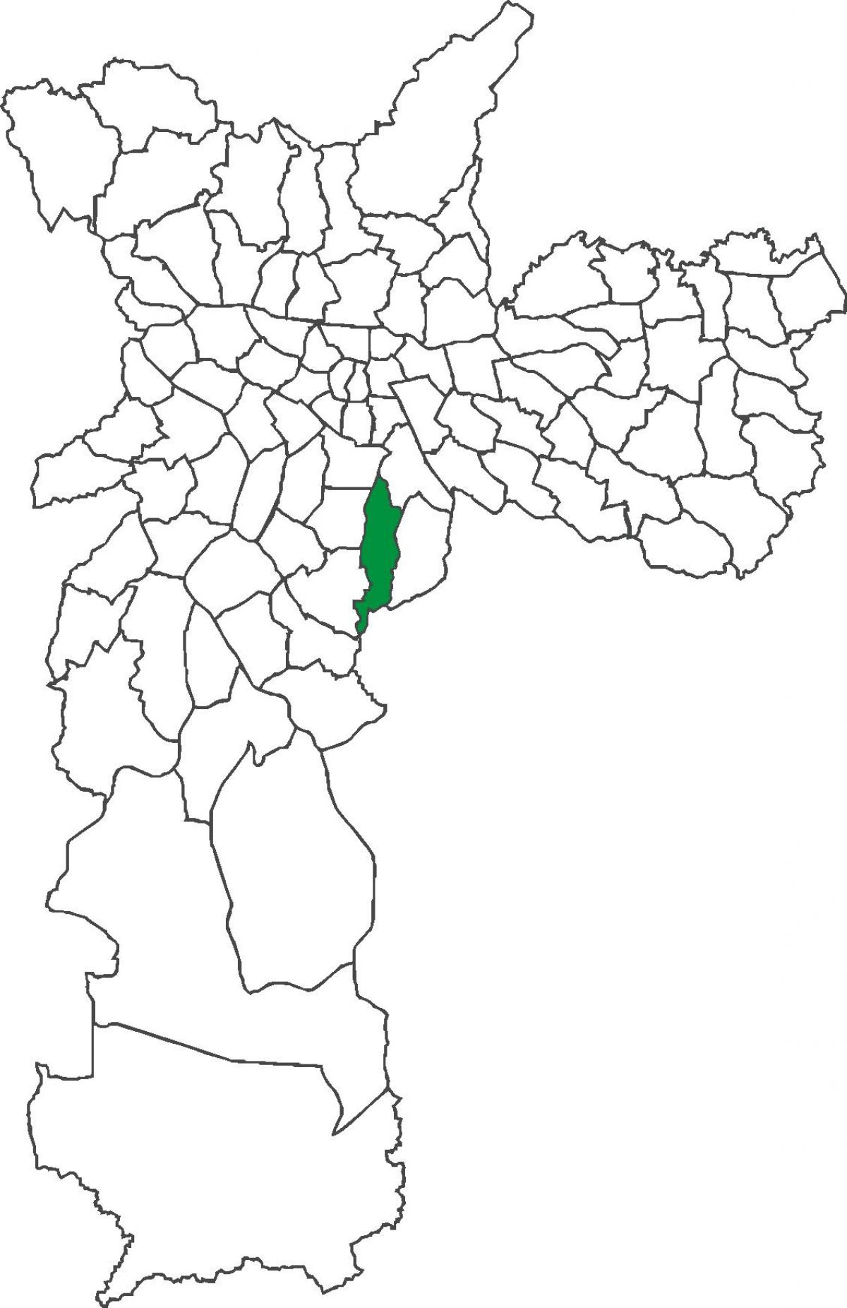 Mappa di distretto Cursino