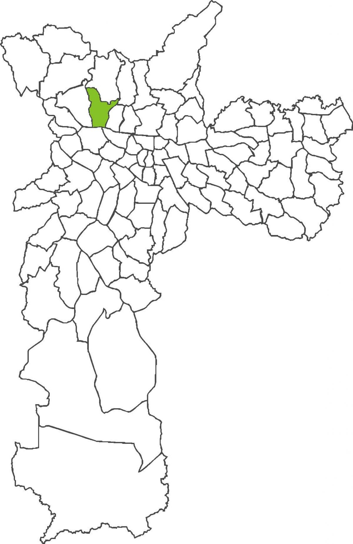 Mappa di Freguesia do Ó distretto