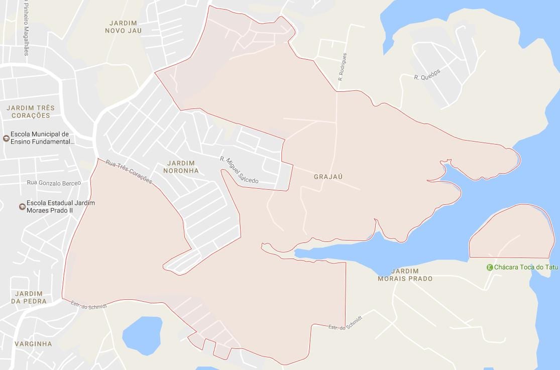 Mappa di Grajaú São Paulo