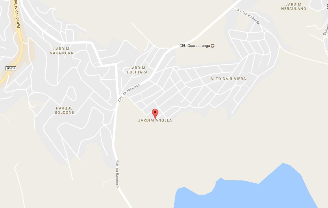 Mappa di Jardim Ângela São Paulo