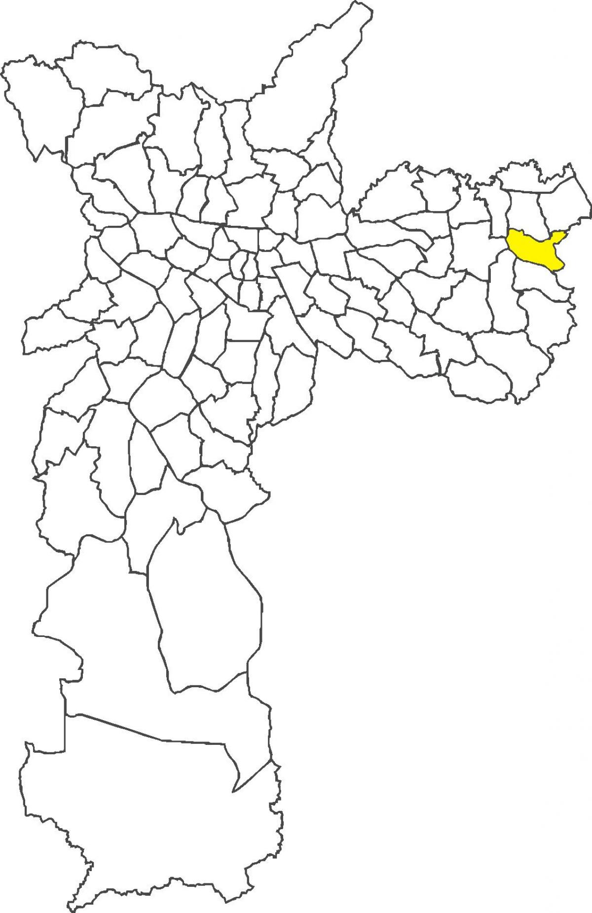 Mappa di distretto Lajeado