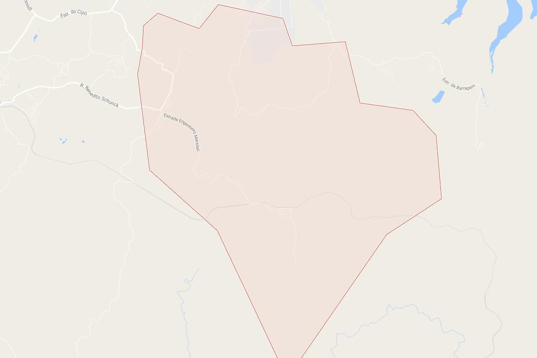 Mappa di Marsilac São Paulo