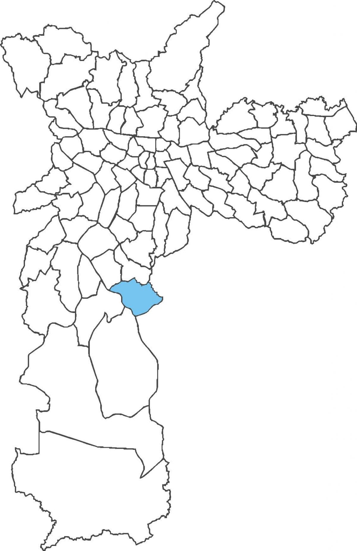 Mappa di distretto Pedreira