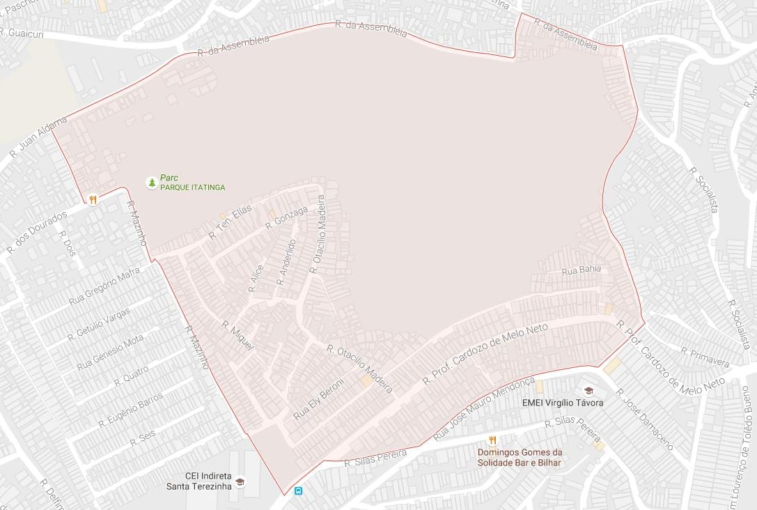 Mappa di Pedreira São Paulo