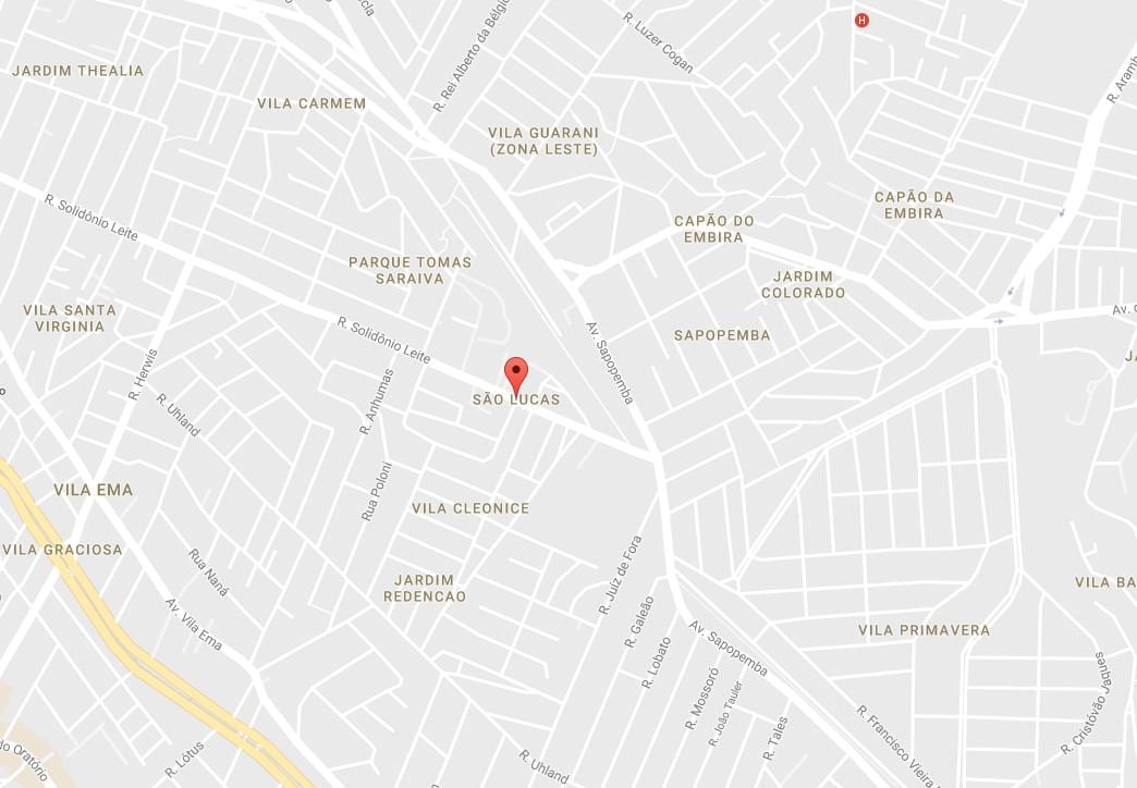 Mappa di São Lucas São Paulo