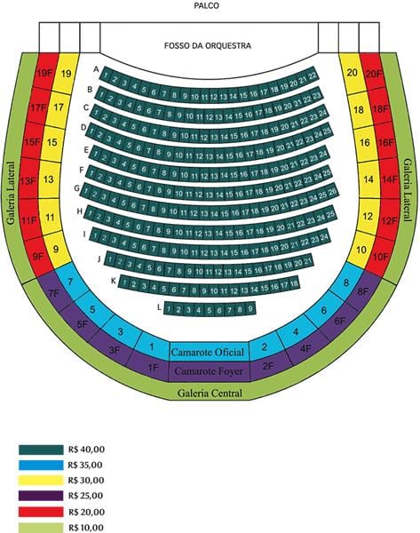 Mappa di São Pedro, teatro
