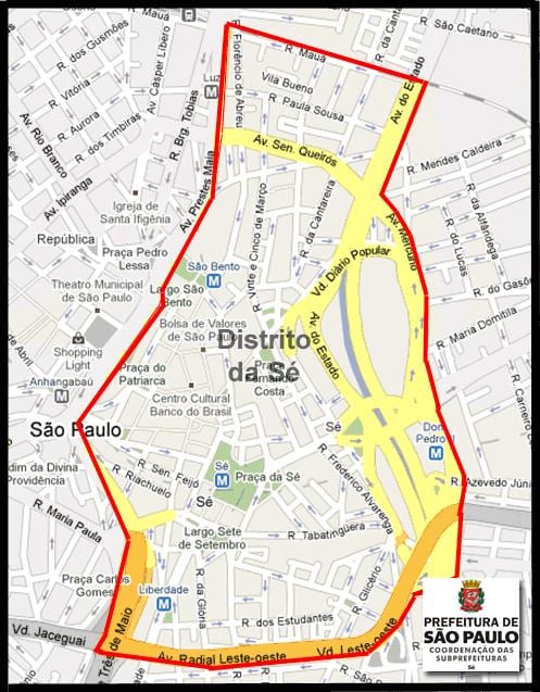 Mappa di Sé São Paulo