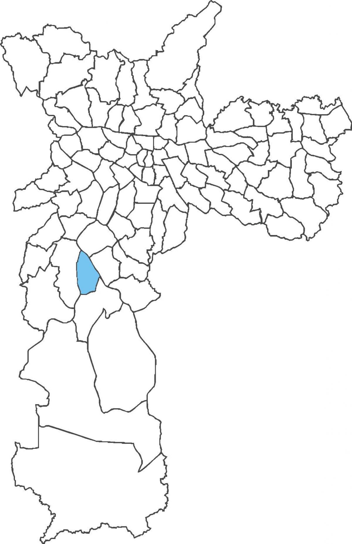 Mappa di distretto Socorro