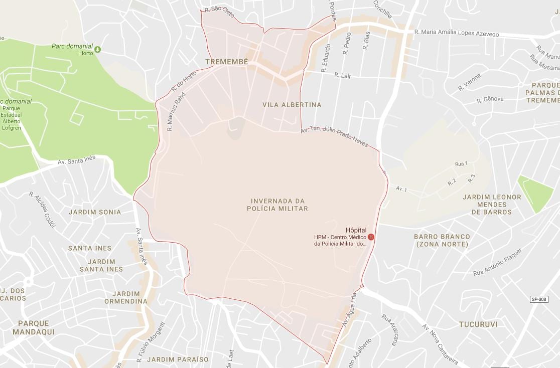 Mappa di Tremembé São Paulo