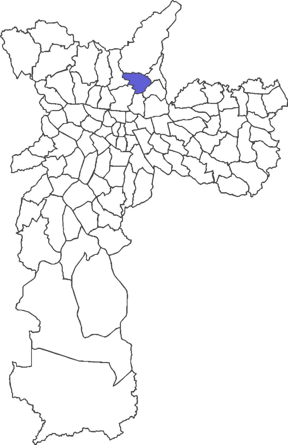 Mappa di distretto Tucuruvi