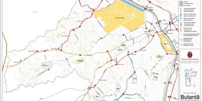 Mappa di Butantã São Paulo - trasporti Pubblici