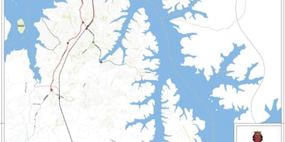 Mappa di Capela do Socorro São Paulo - trasporti Pubblici