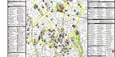 Mappa del centro di San Paolo