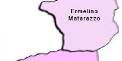 Mappa di Ermelino Matarazzo sub-prefettura