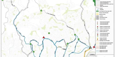 Mappa di Freguesia do Ó São Paulo - trasporti Pubblici