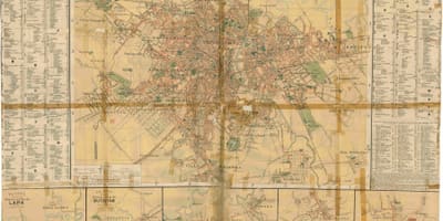 Mappa dell'ex San Paolo - 1913