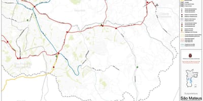 Mappa di São Mateus São Paulo - trasporti Pubblici