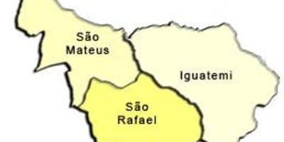 Mappa di São Mateus sub-prefettura