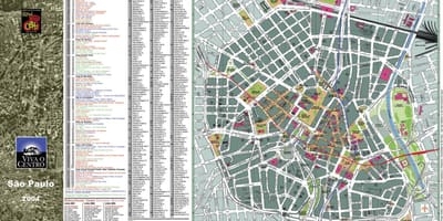 Mappa di São Paulo centro