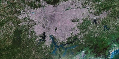 Mappa di São Paulo satellitare