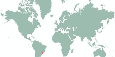 Mappa di São Paulo nel mondo