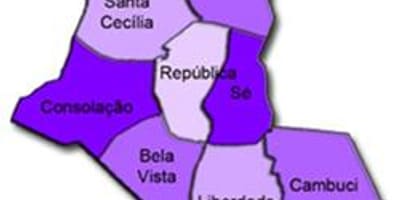 Mappa di Sé sub-prefettura